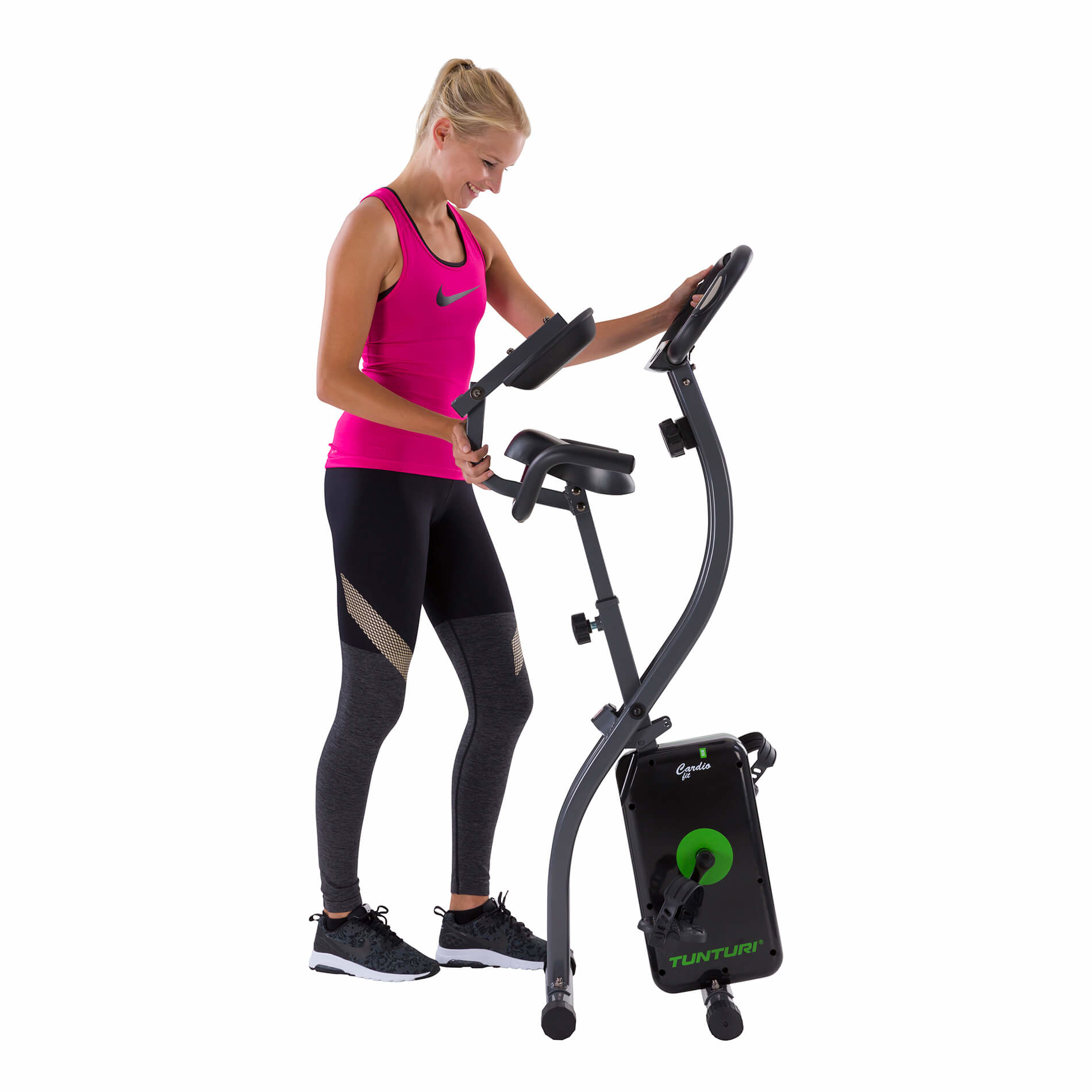Hometrainer Cardio Fit B25 X-bike met rugsteun, foto 5 van 6