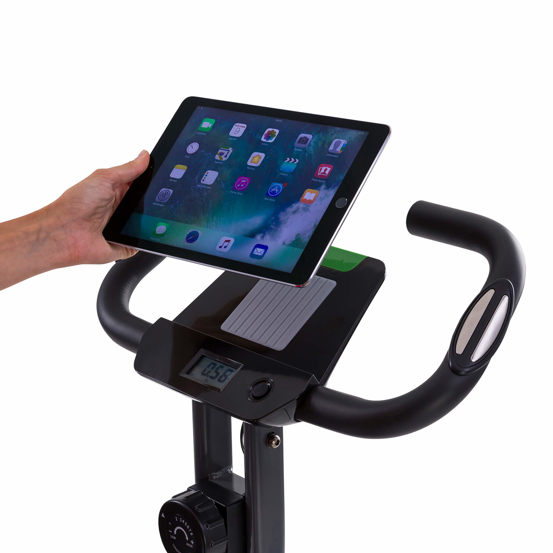 Hometrainer Cardio Fit B25 X-bike met rugsteun, foto 6 van 6