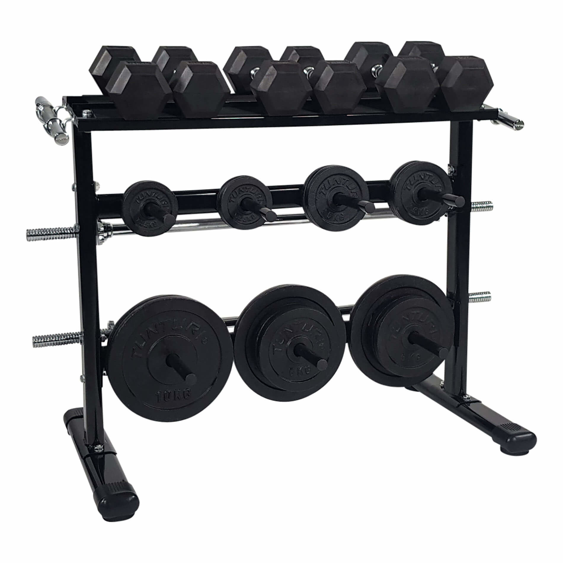 Dumbbell rek - Halterrek - Gewichtenrek en Halterschijven standaard - Ø 30 mm, foto 2 van 6