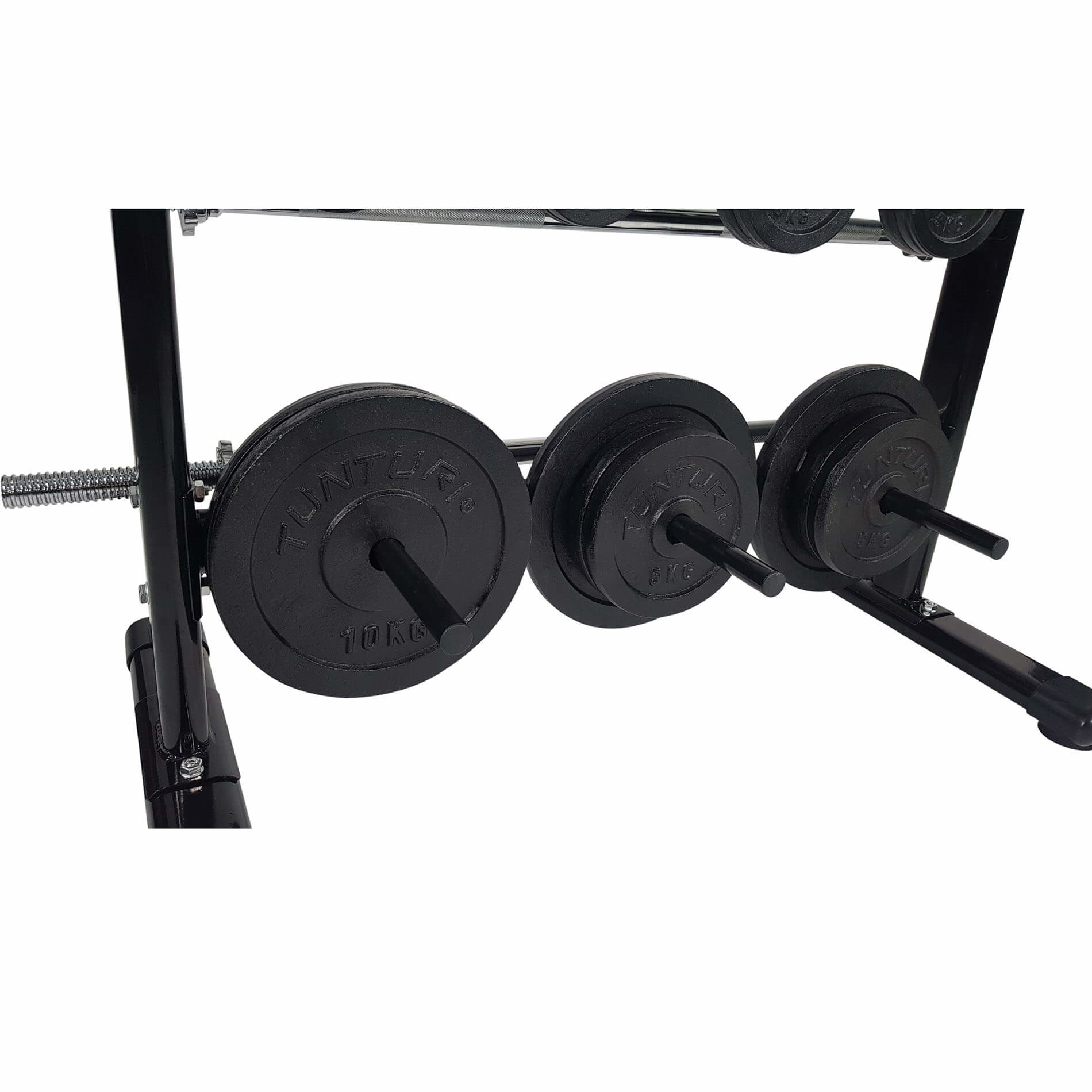 Dumbbell rek - Halterrek - Gewichtenrek en Halterschijven standaard - Ø 30 mm, foto 4 van 6