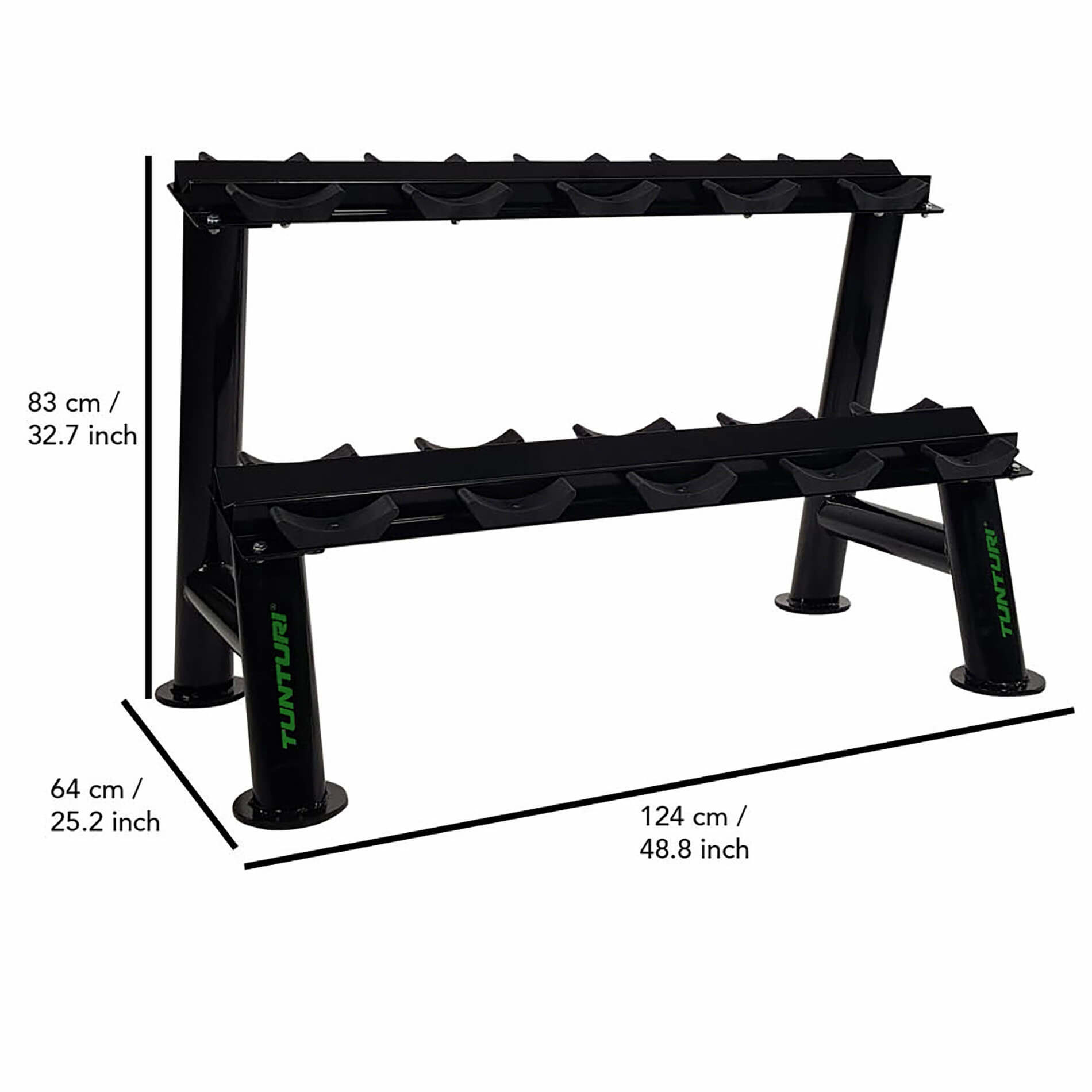 Pro Dumbbell opbergrek Staanders - per stuk, foto 3 van 6