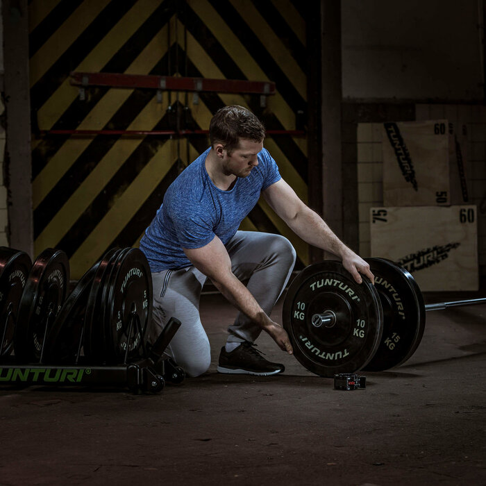 Bumper Plate Carry Rack