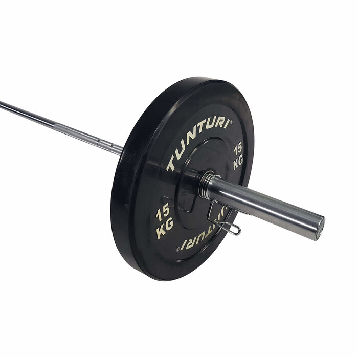 Olympische Halterstang 201cm - 15kg - 25mm diameter