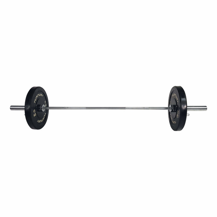 Olympische Kurzhantel 201cm - 15kg - 25mm Durchmesser