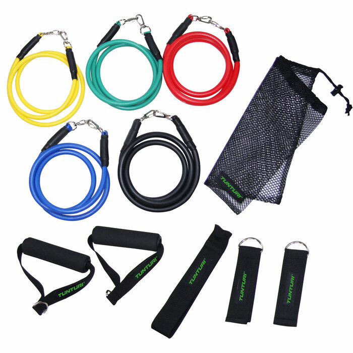 Exercise Multifunction Resistance Tubing Set