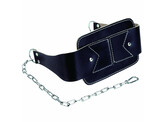 Dip belt - Leer - 80 cm - Zwart