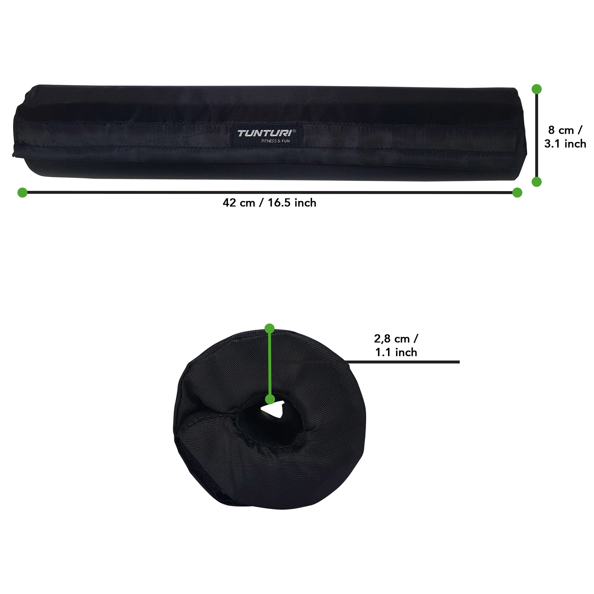 Nekbeschermer - Bar pad - Barbell pad voor Halterstang - PRO De Luxe, foto 4 van 6