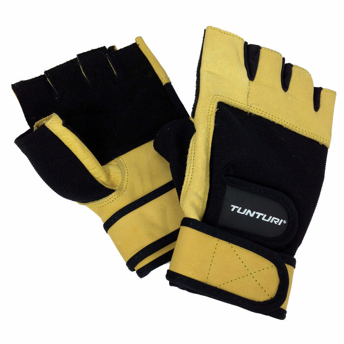 Fitness-Handschuhe - Leder - High Impact