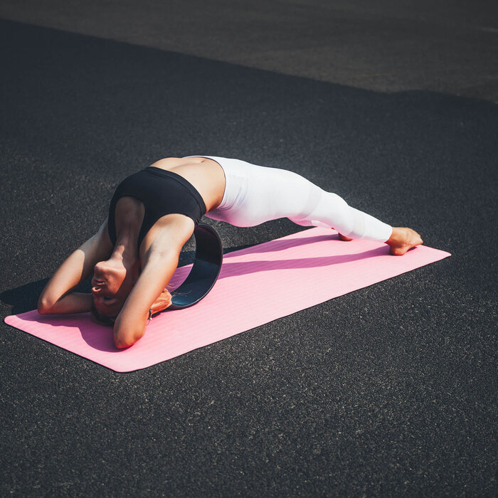 Yoga Wheel - Yoga wiel - EVA - Zwart