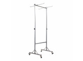 Fitnessmatten-Transportwagen - Aufbewahrungs-Hängegestell - 190 x 80 x 60 cm - Grau
