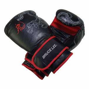 Bruce Lee Dragon Bokshandschoenen - Leer (10 - 16 OZ)