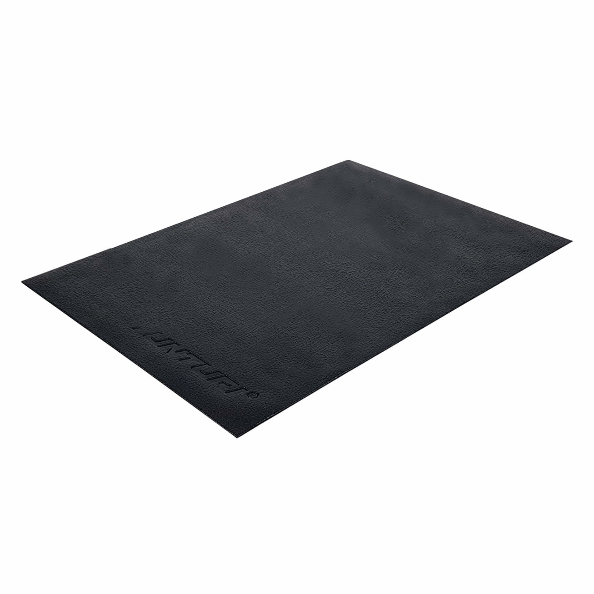 Hometrainer mat - Vloerbeschermmat - 100 x 70 x 0,5 cm - Zwart, foto 2 van 4