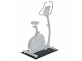 Hometrainer mat - Vloerbeschermmat - 100 x 70 x 0,5 cm - Zwart