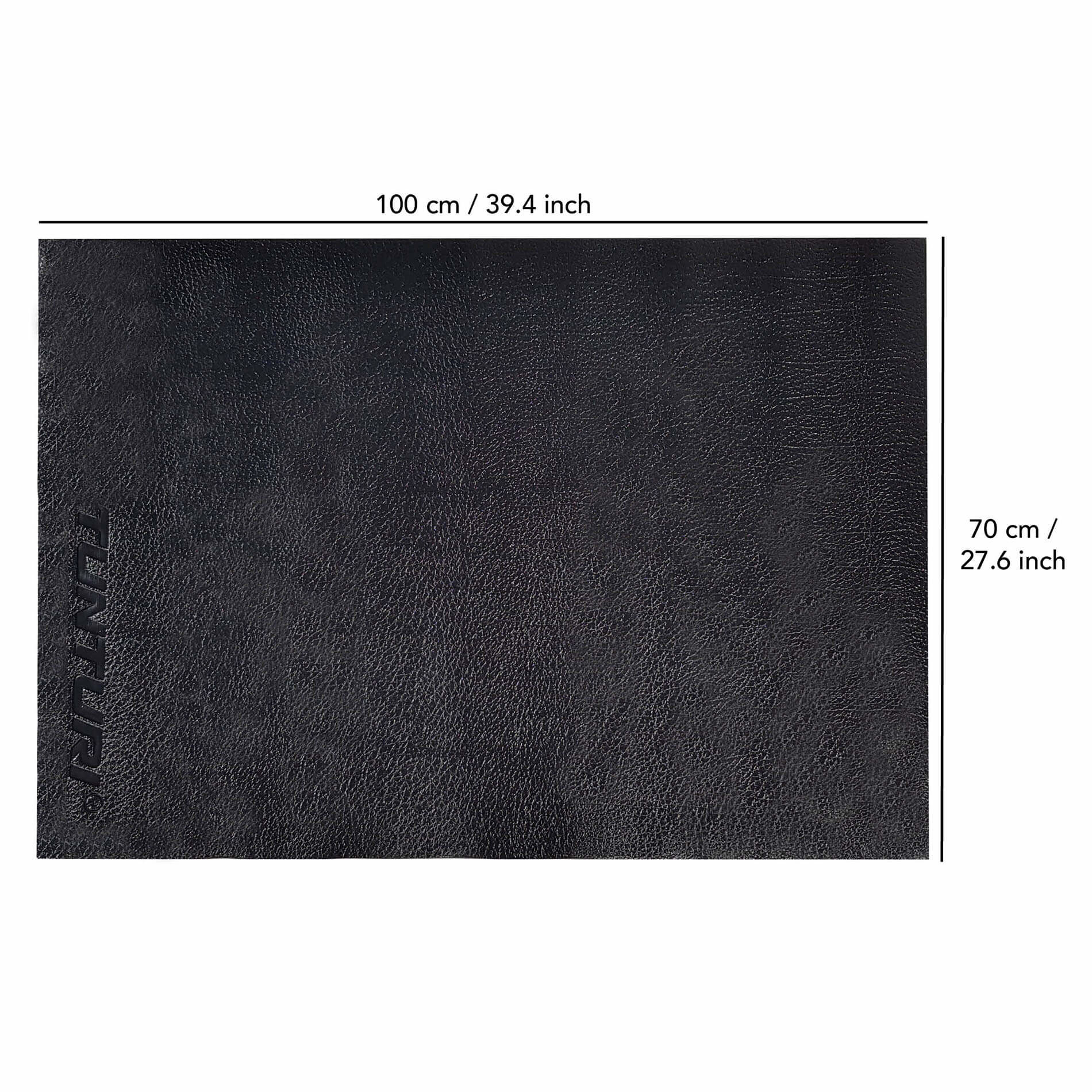 Hometrainer mat - Vloerbeschermmat - 100 x 70 x 0,5 cm - Zwart, foto 4 van 4