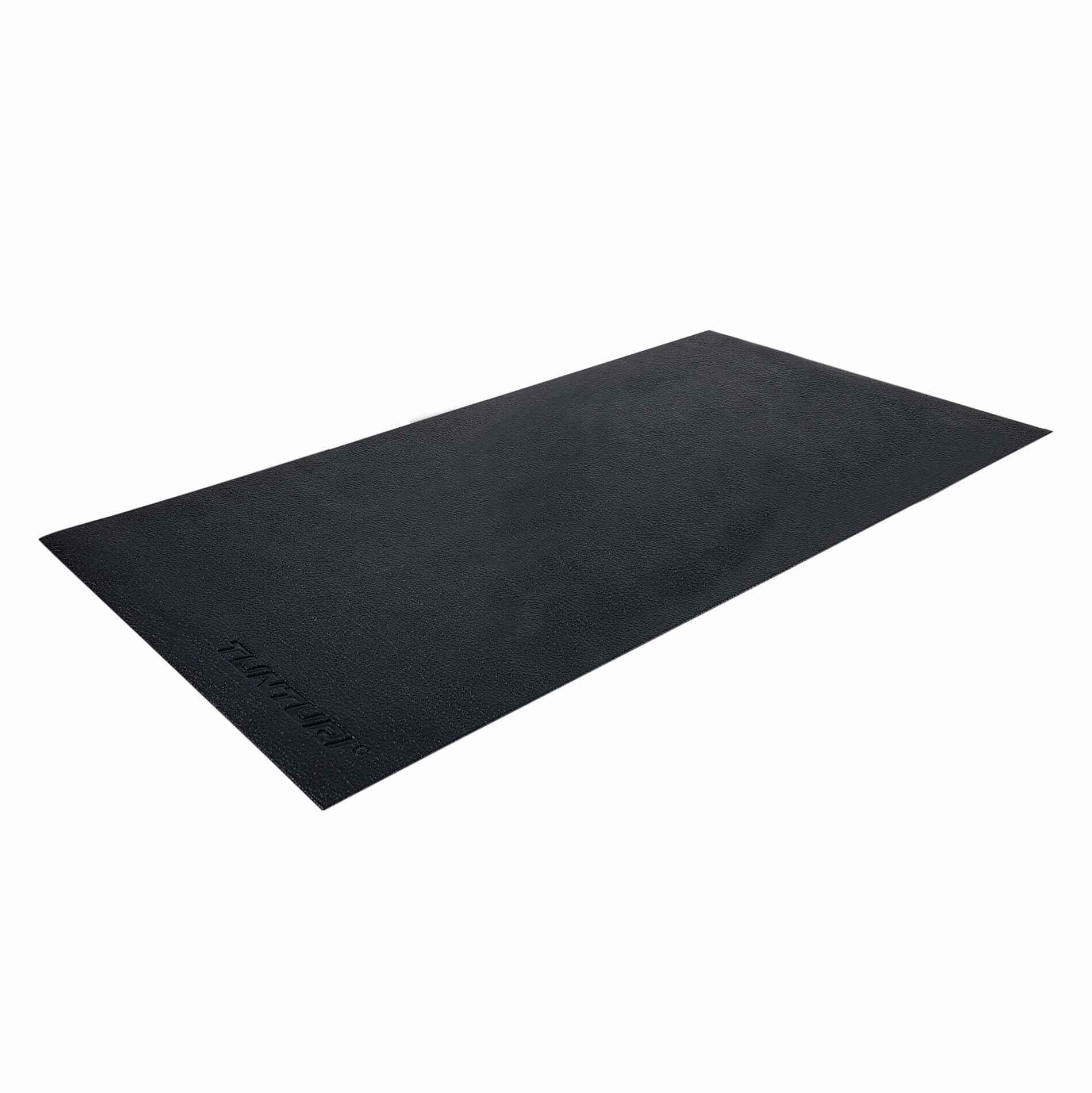 Crosstrainer mat - Vloerbeschermmat - 160 x 87 x 0,5 cm - Zwart, foto 2 van 4