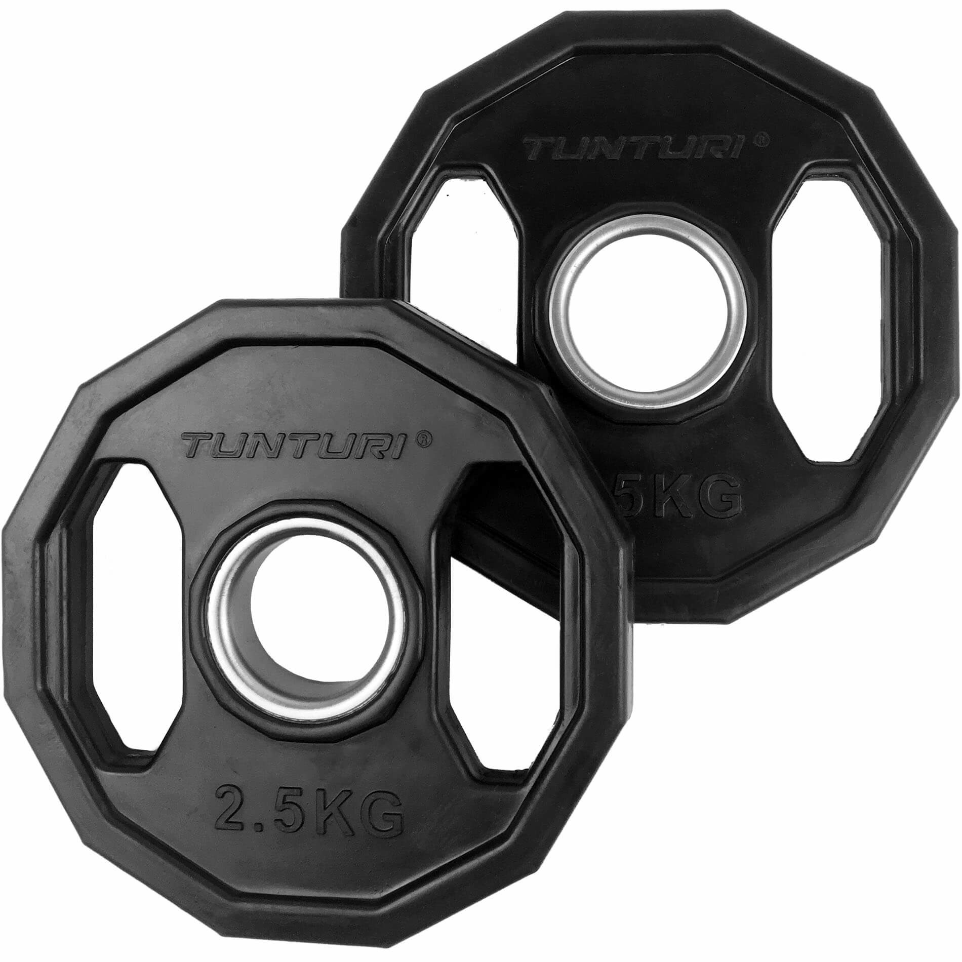Olympische Halterschijven - Ø 50 mm - Rubber, foto 2 van 6