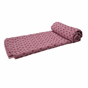 Yoga Towel 180-63 cm With Carry Bag - Pink