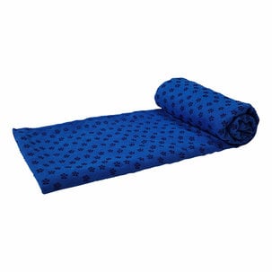 Yoga Towel 180-63 cm With Carry Bag - Blue