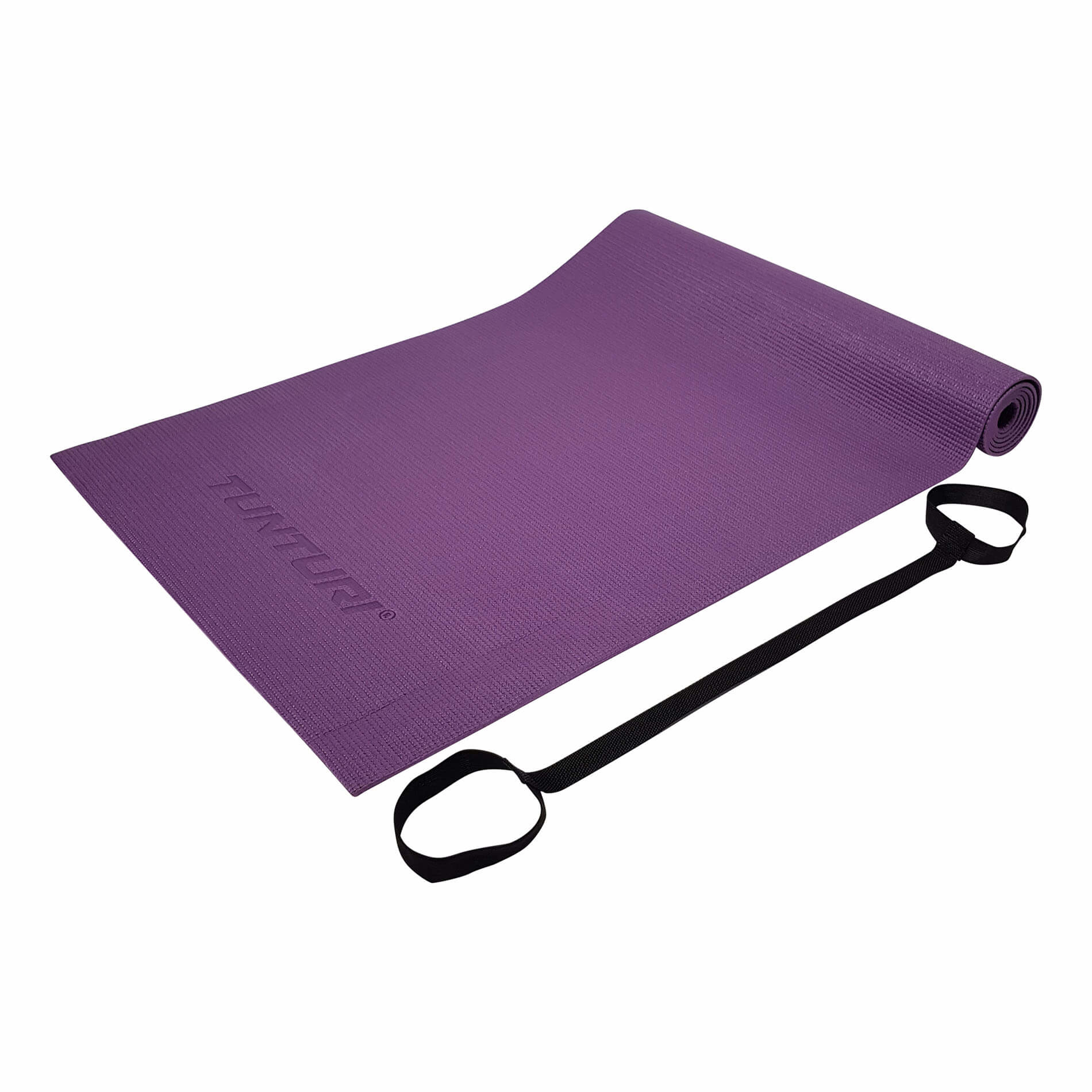 PVC Yogamat - Fitnessmat 4mm dik - Tunturi