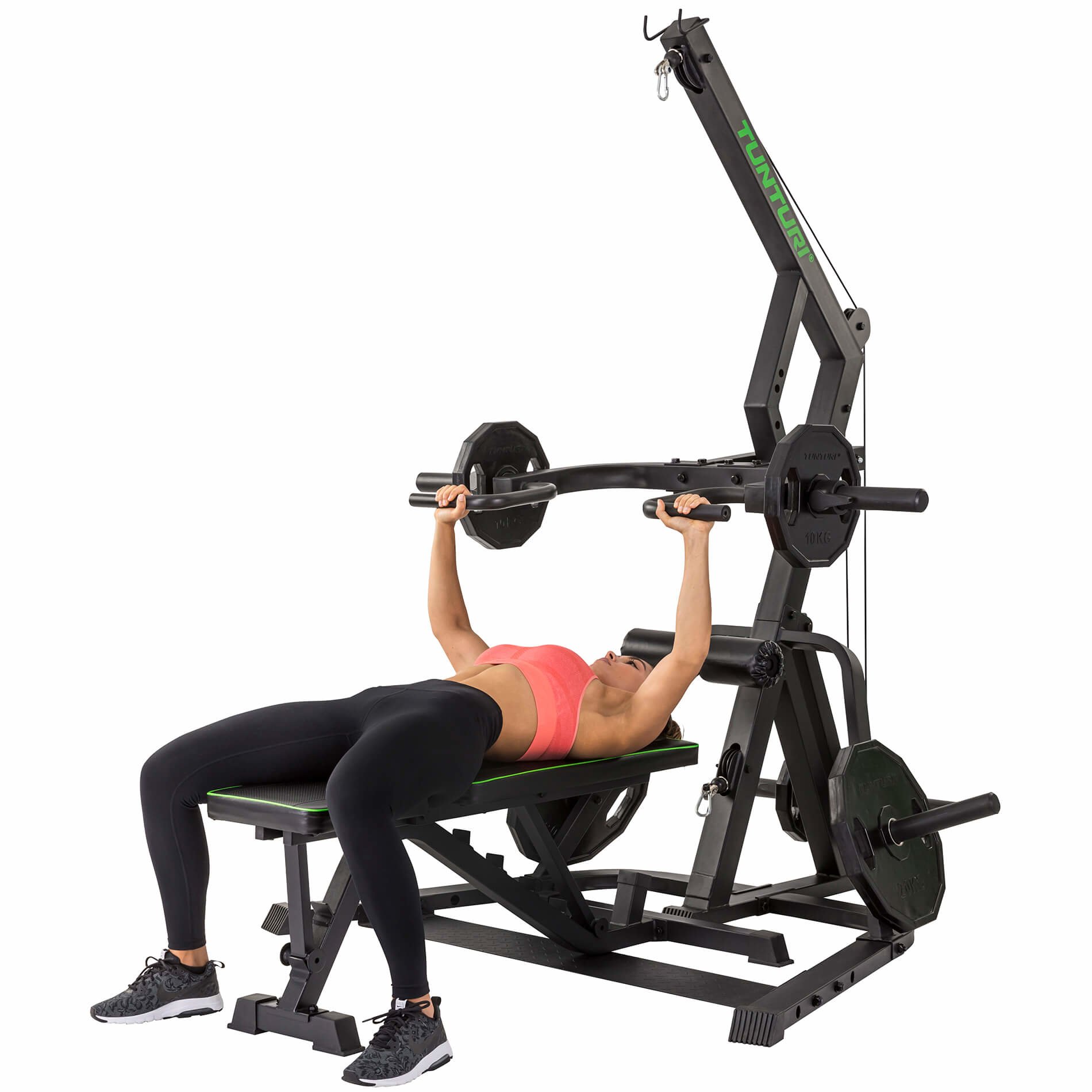 Leverage Pulley Gym WT85 - Fitness Station - Home Gym - Tunturi