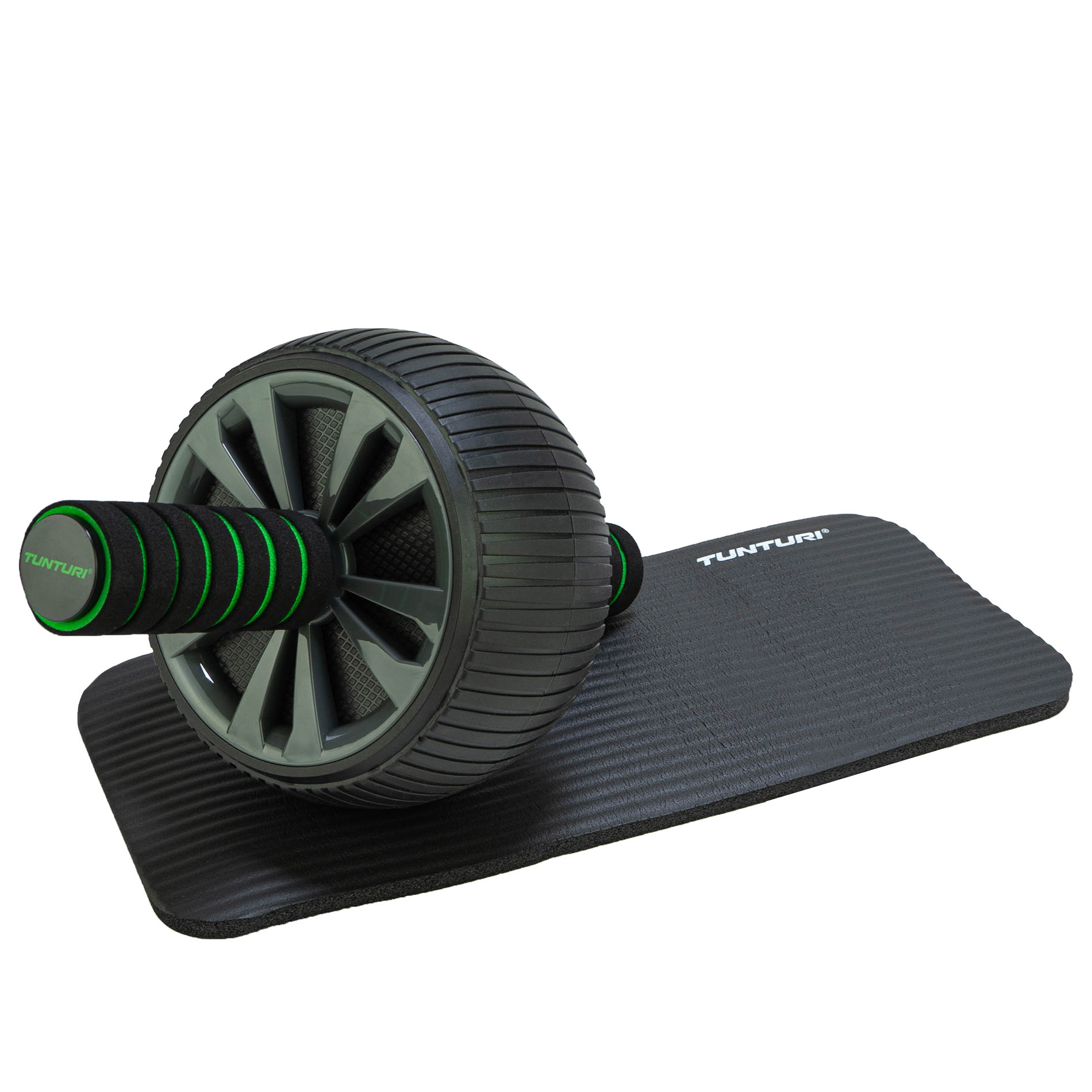 Tunturi Pro Exercise Wheel Deluxe met NBR mat