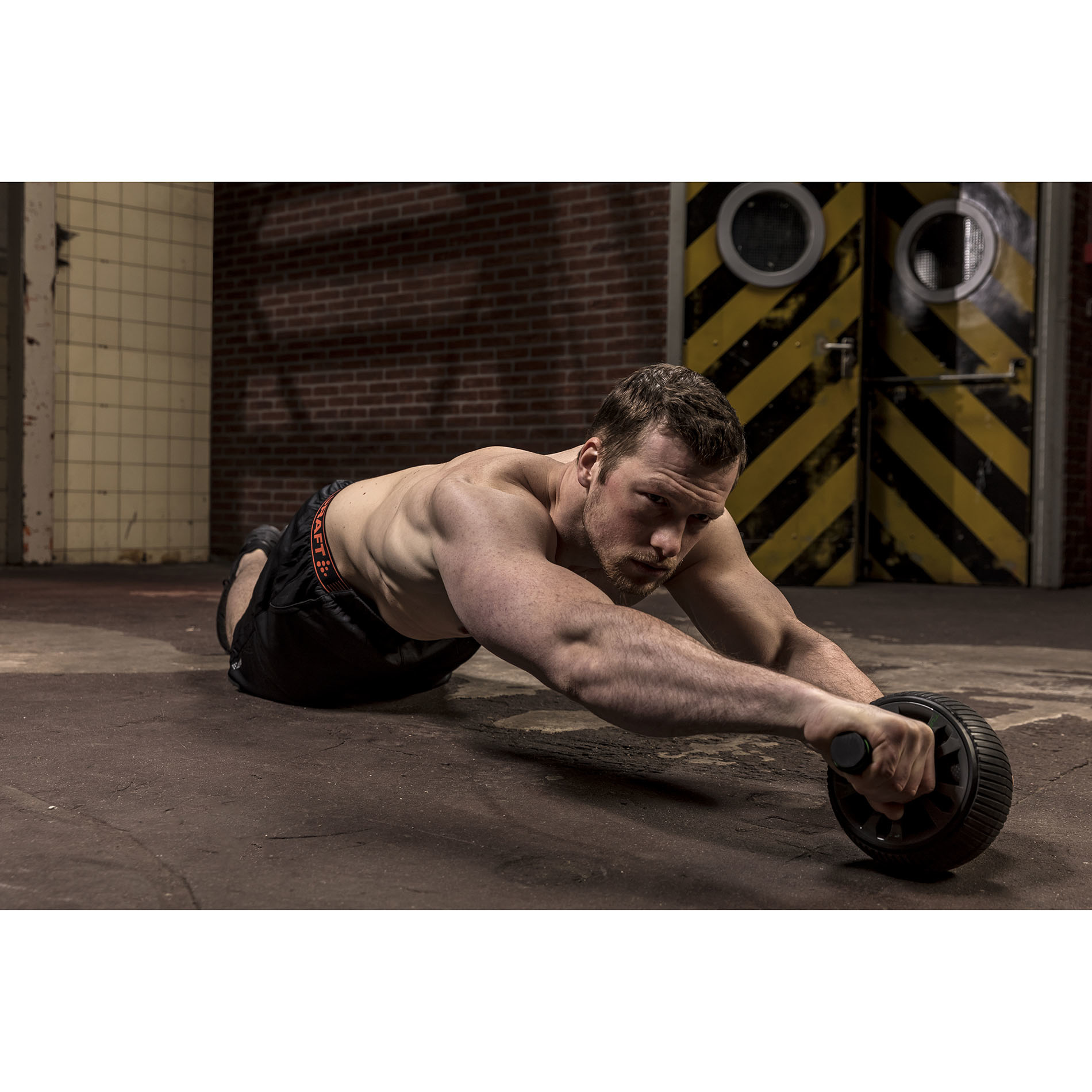 Tunturi Pro Exercise Wheel Deluxe met NBR mat, foto 2 van 6