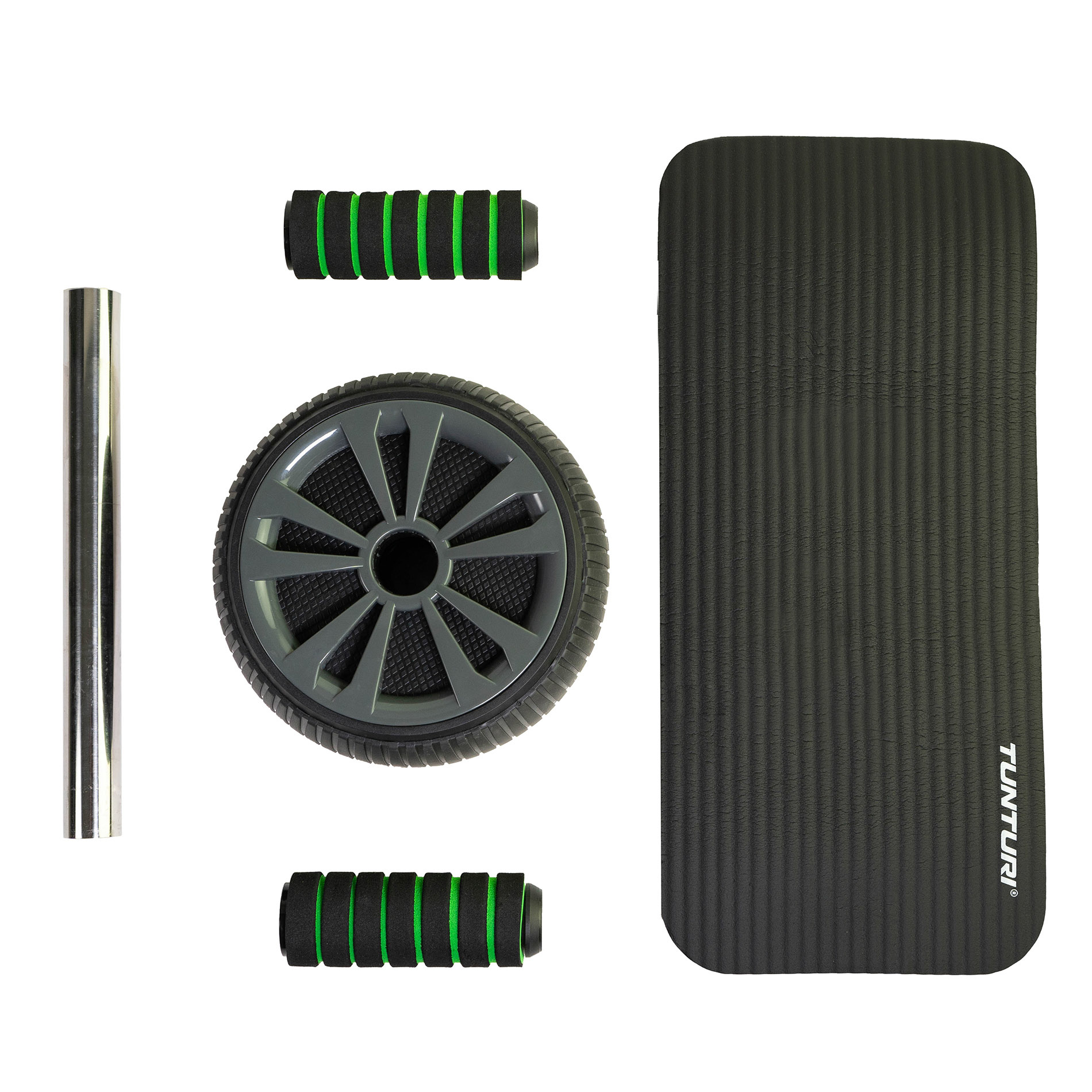 Tunturi Pro Exercise Wheel Deluxe met NBR mat, foto 5 van 6