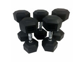 Rubber Dumbbell Set - Dumbellset