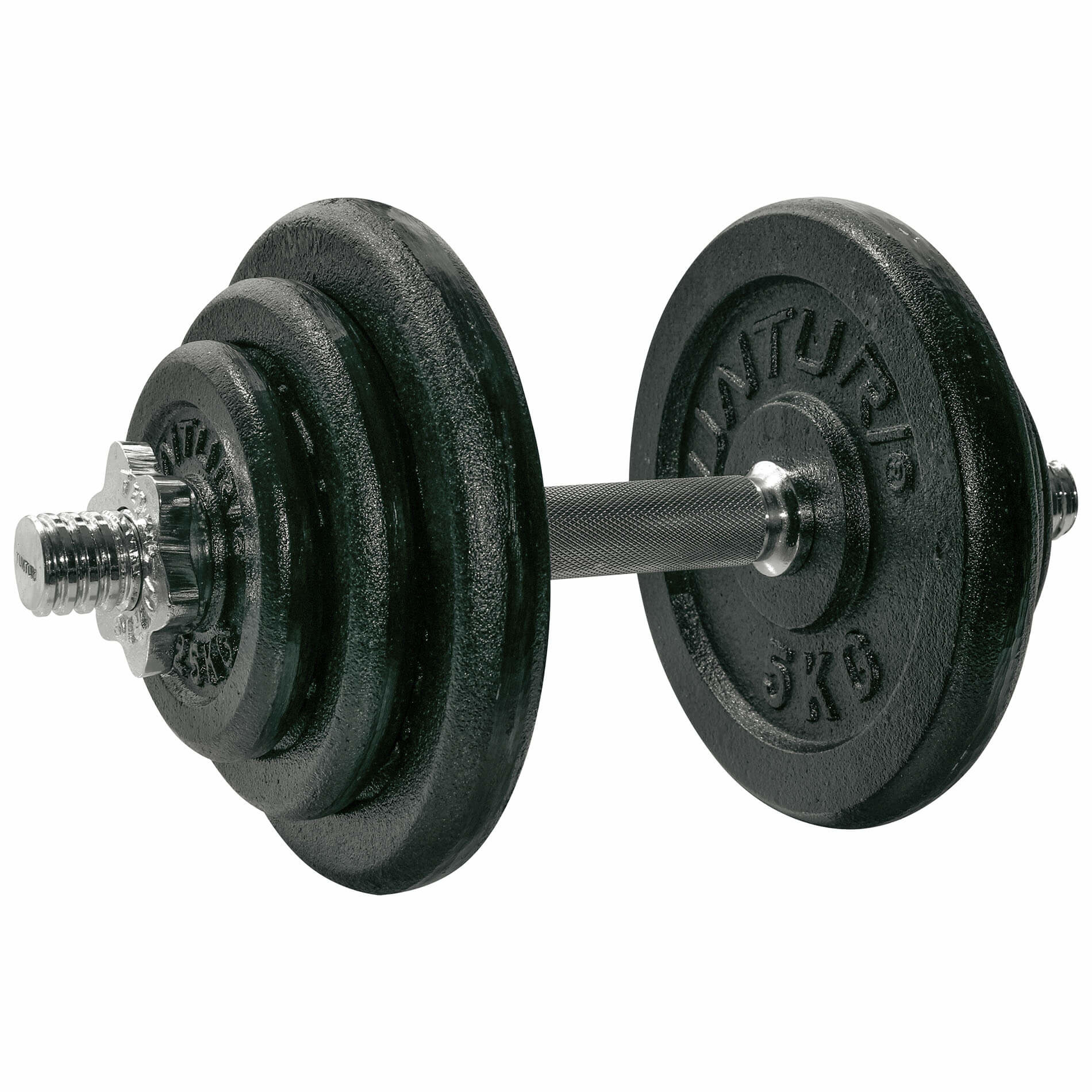 Dumbbellset - Gietijzer - 20 kg