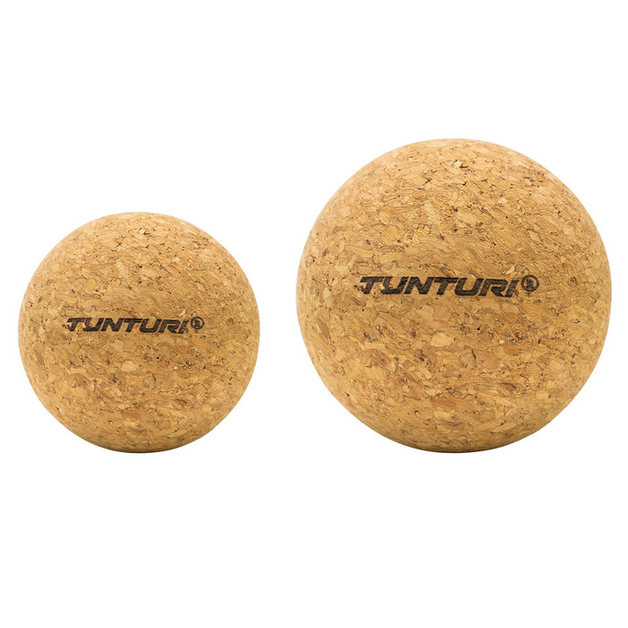 Cork massage ball set - cork therapy balls