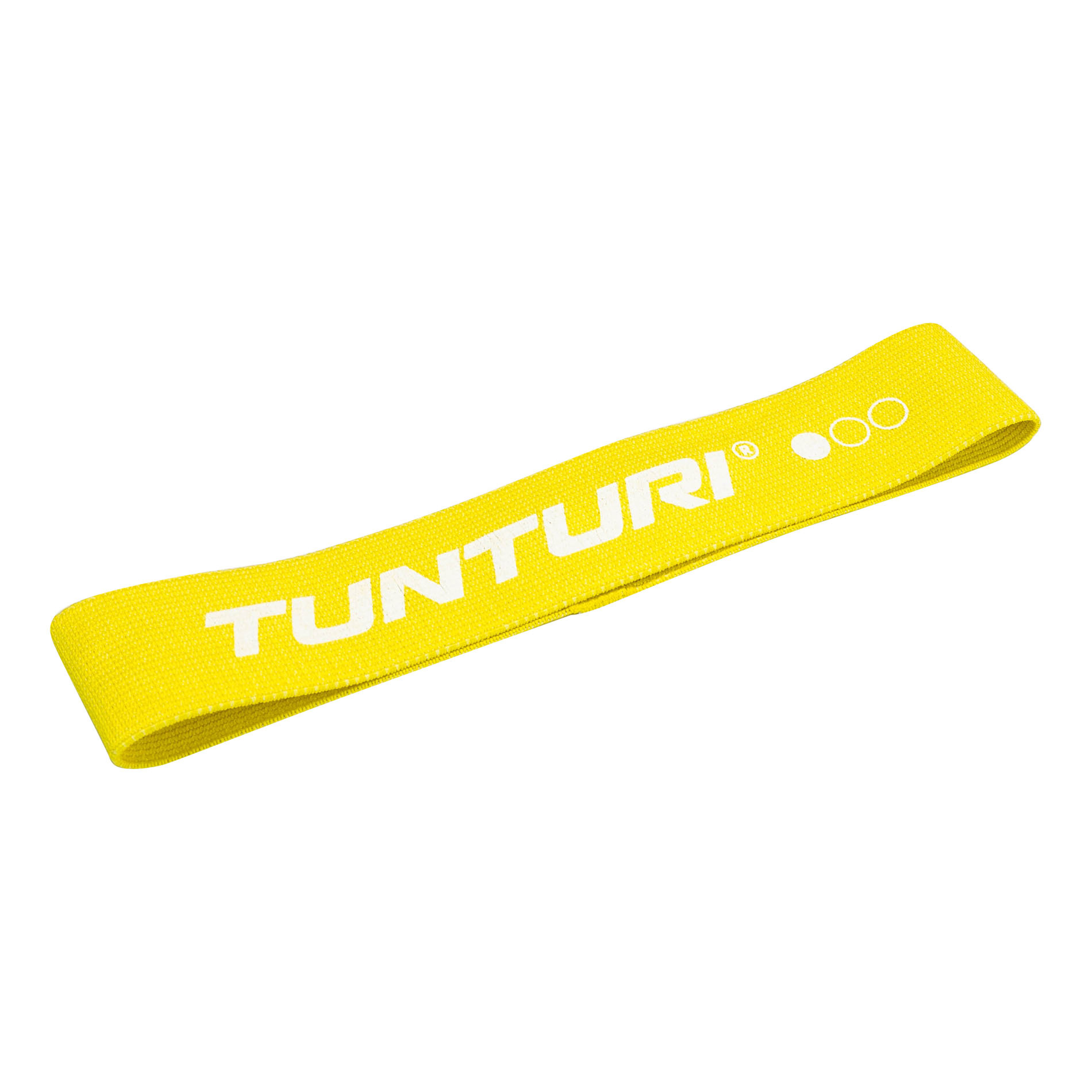 Weerstandsband textiel - resistance band - Geel - Licht