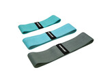 Weerstandsbanden set textiel - resistance band set - 3 st