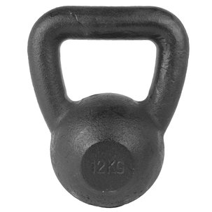 Kettlebell - Schwarz 12 kg