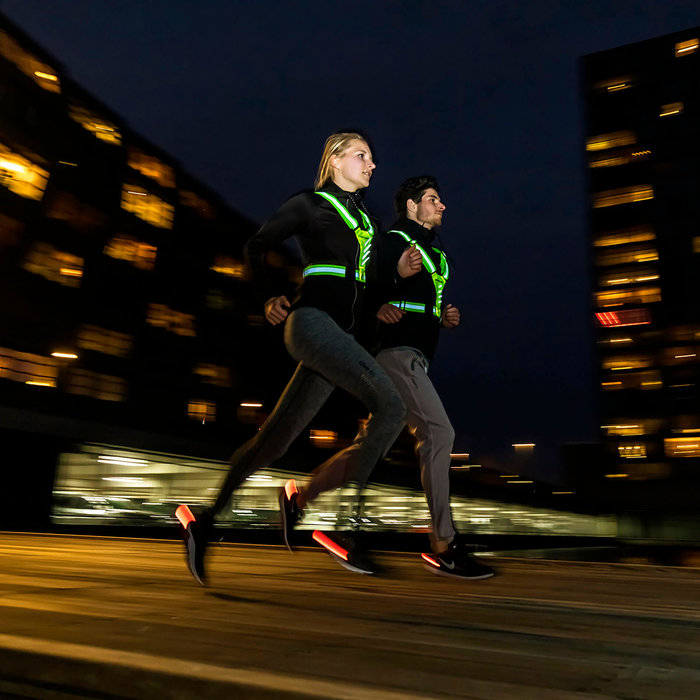 Hardloopschoenen LED verlichting - Rood