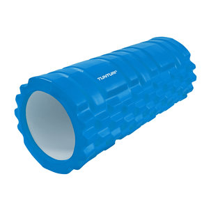 Yoga Grid Foam Roller -33cm - Blauw