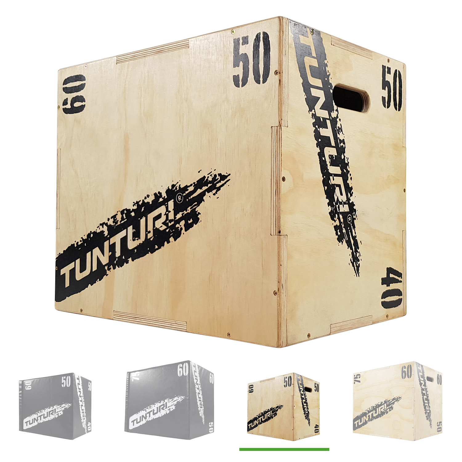 Plyo Box Hout (40/50/60 - 50/60/75cm)