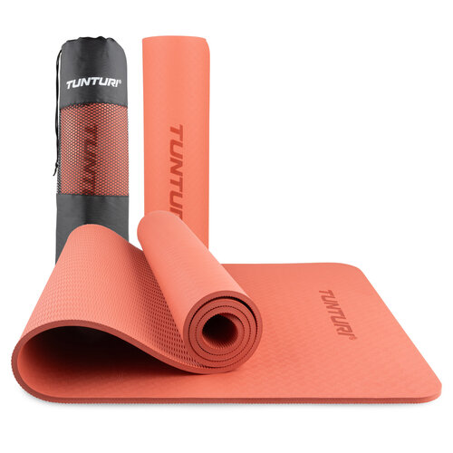 RATGDN Yoga Budgie Exercițiu Mat Full-Zip Yoga Mat Carry Cu Curea