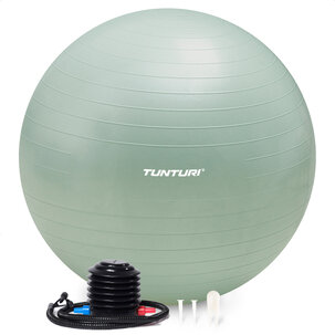 Fitnessball - Anti-Burst - Inklusive Pumpe - Mint