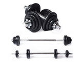 Halter & Dumbells Set - 20 kg, Ijzer