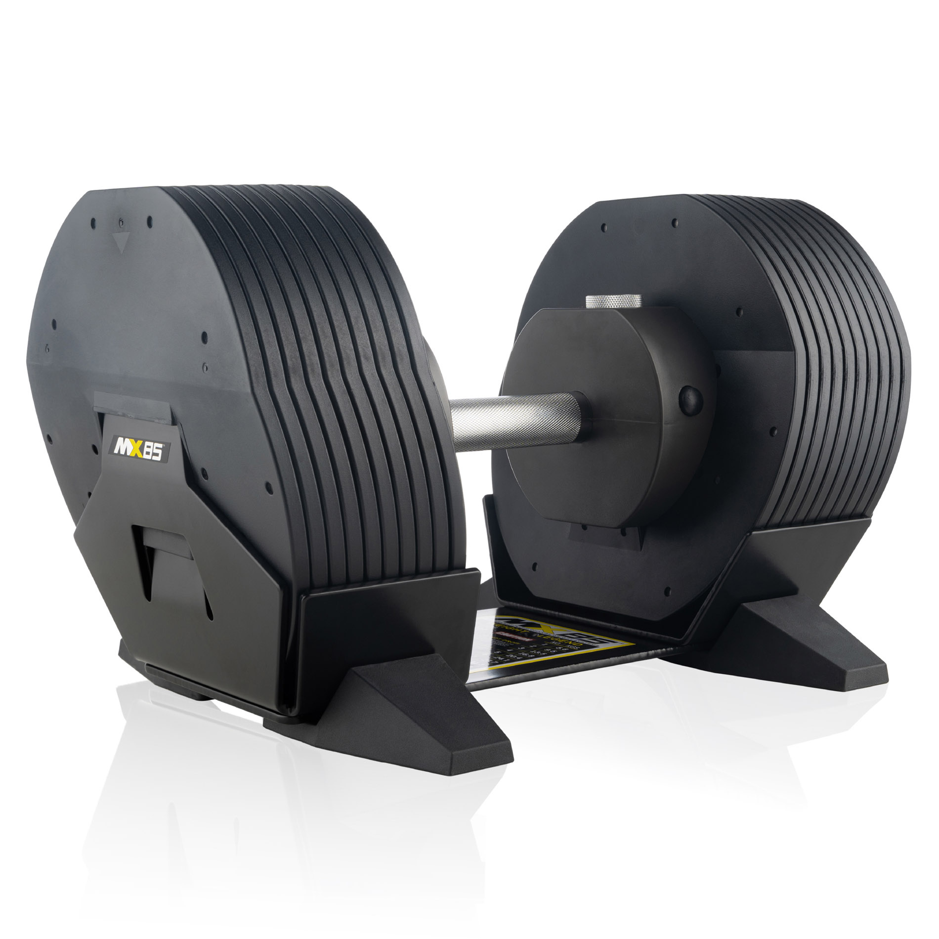 MX85 Dumbbell 5.6 - 38.6 KG - Knurled - Tunturi New Fitness B.V.