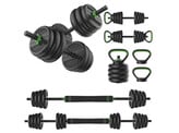 Vinyl Barbell & Dumbbell set