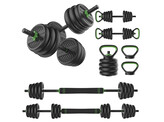 Vinyl Halter- & Dumbbell set