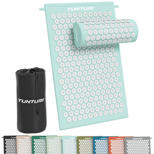 Nagelmatte - Akupressurmatte und Kissen - Hellblau