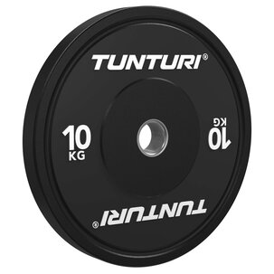Platinum Bumper Plate Schwarz, 10 kg