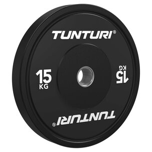 Platinum Bumper Plate Schwarz, 15 kg