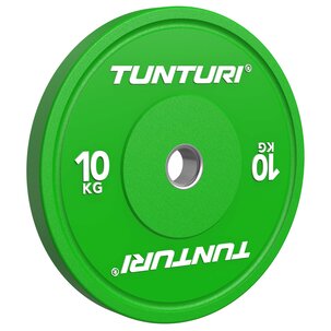 Platinum Bumper Plate Green, 10 kg