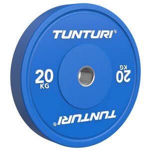 Platinum Bumper Plate Blue, 20 kg