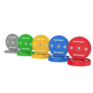 Platinum Bumper Plates Kleur, 150 kg, set