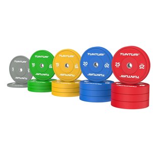 Platinum Bumper Plates Kleur, 290 kg, set