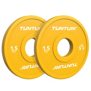 Platinum Fractional Plate, Yellow, 1.5 kg, pair